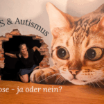 Frau schaut aus Wand hervor auf suche nach ADHS Diagnose symbolisch