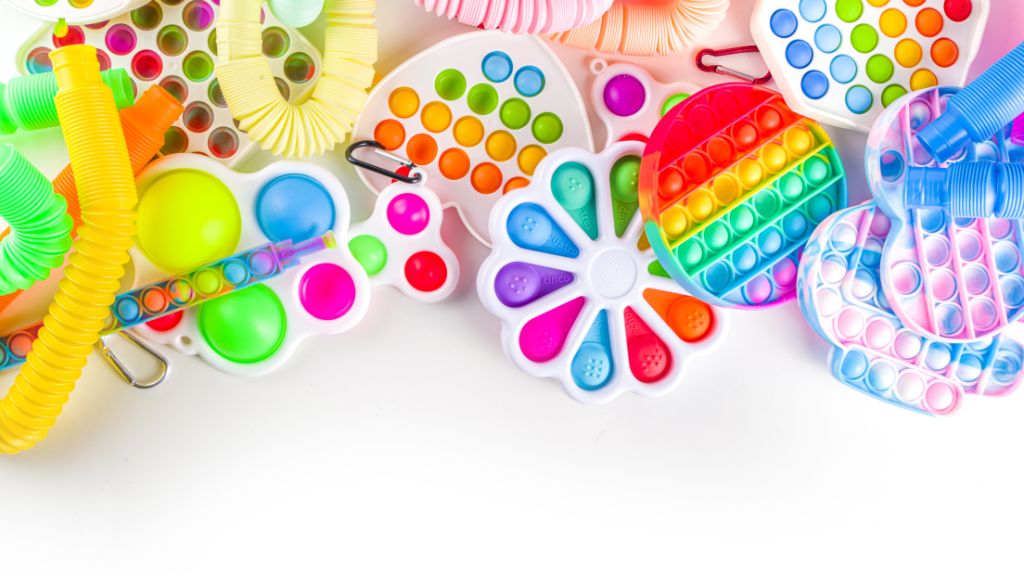 Bild von verschiedenen Fidget Toys