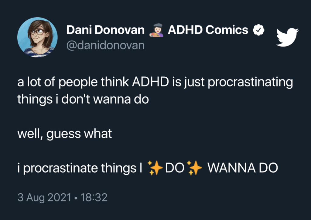 Meme über Prokrastination